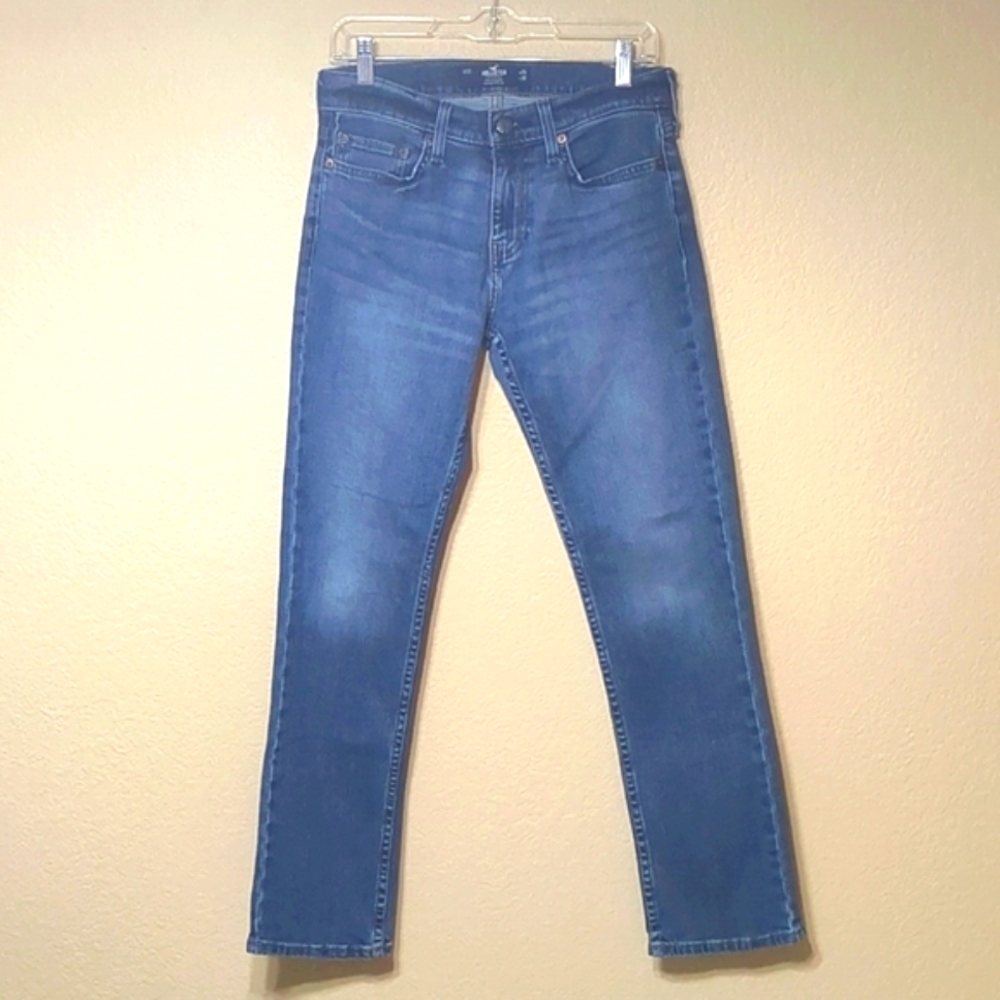 A6--HOLLISTER Slim-Straight Jeans